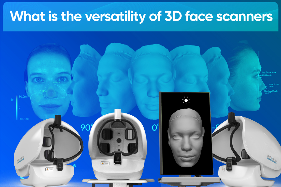 What are the features of the 3D face scanner？