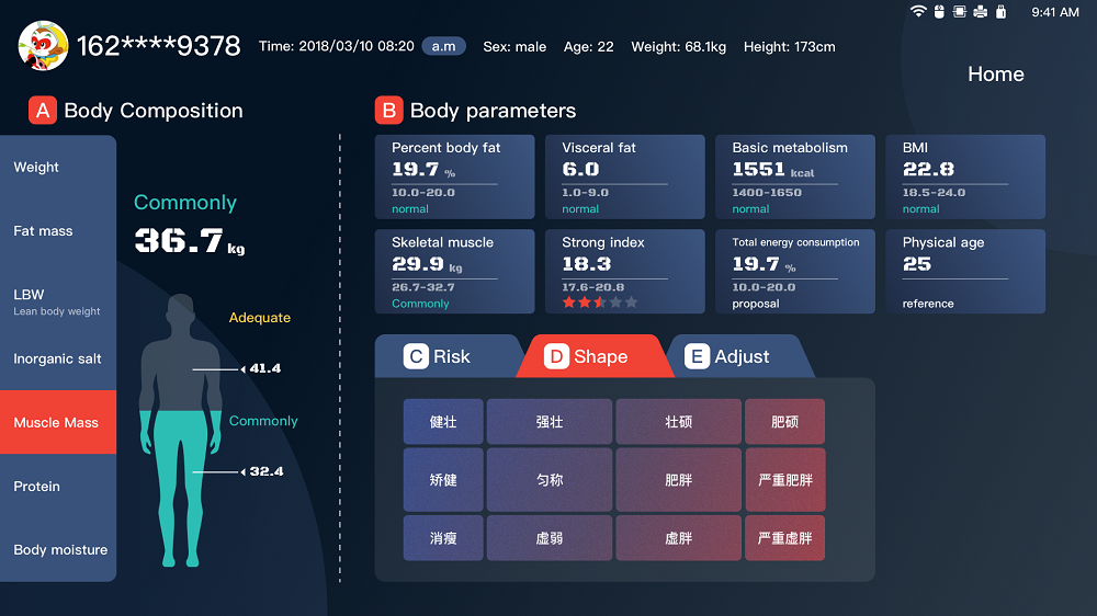 GS6.5 In Body Body Composition Analyzer With Network Printer For Accurate  Body Fat Analysis From Meiyanbeautymachine, $1,395.92