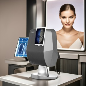 Professional Magic Mirror Smart Test Scanner Supplier Skin Pigment Analysis