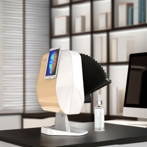 MEICET MC88 3D Skin Analyzer Facial Detection Machine for Skin Analysis and Treatment Compatible with IT EU JP ZA US Plugs