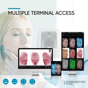 MEICET Computer Version Beauty Facial Skin Analyzer Diagnosis Analysis Device